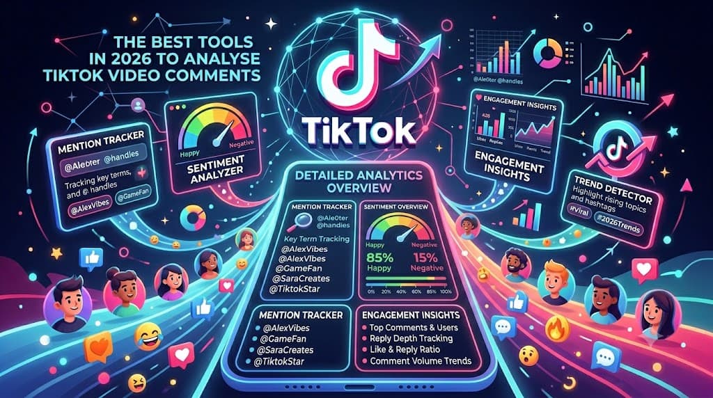 Best TikTok Comments Analyzer Tools in 2026